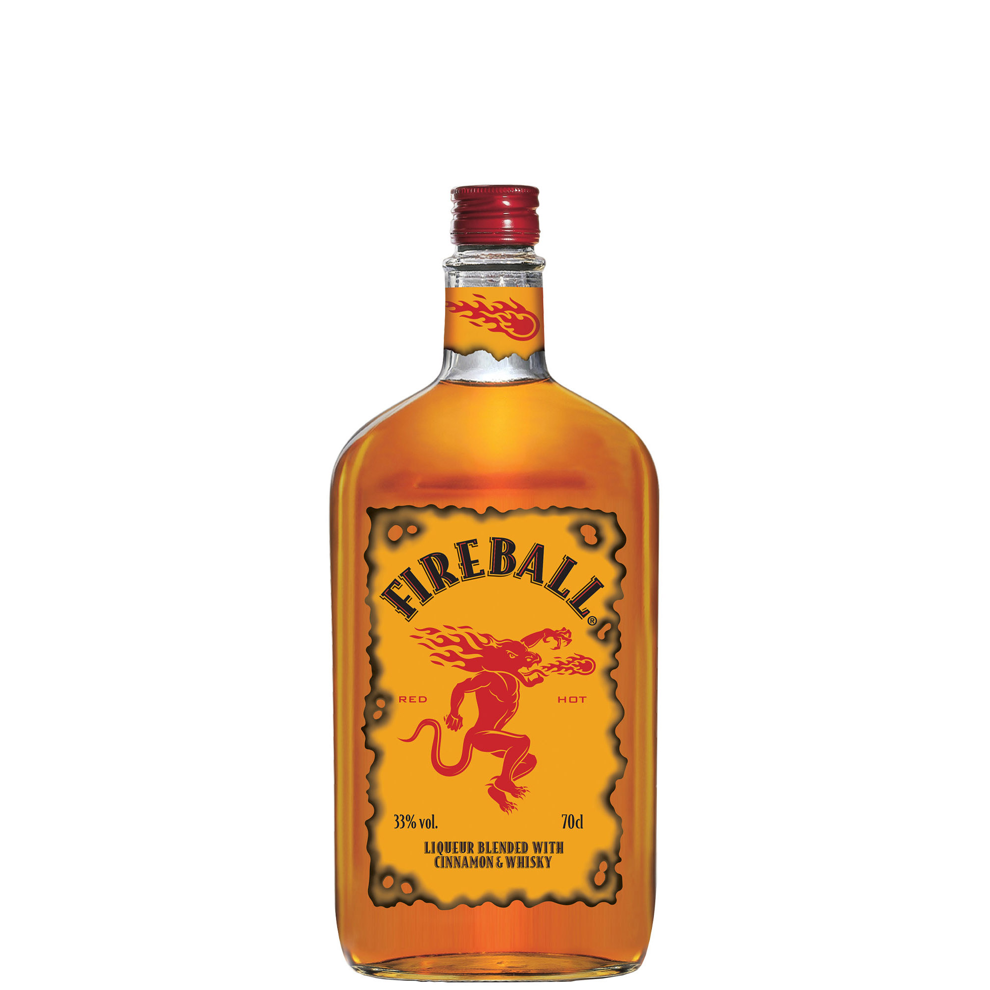 FIREBALL CINNAMON WHISKY  33°  cl 70