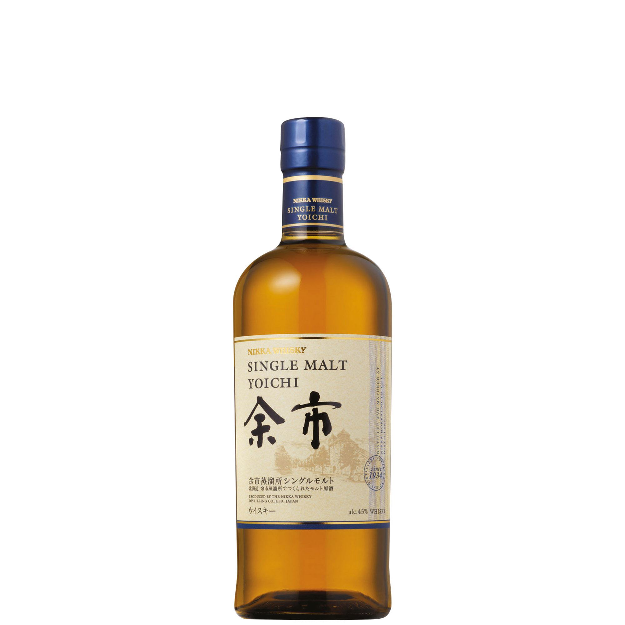 YOICHI NON AGE SINGLE MALT WHISKY 45&deg; CL 70