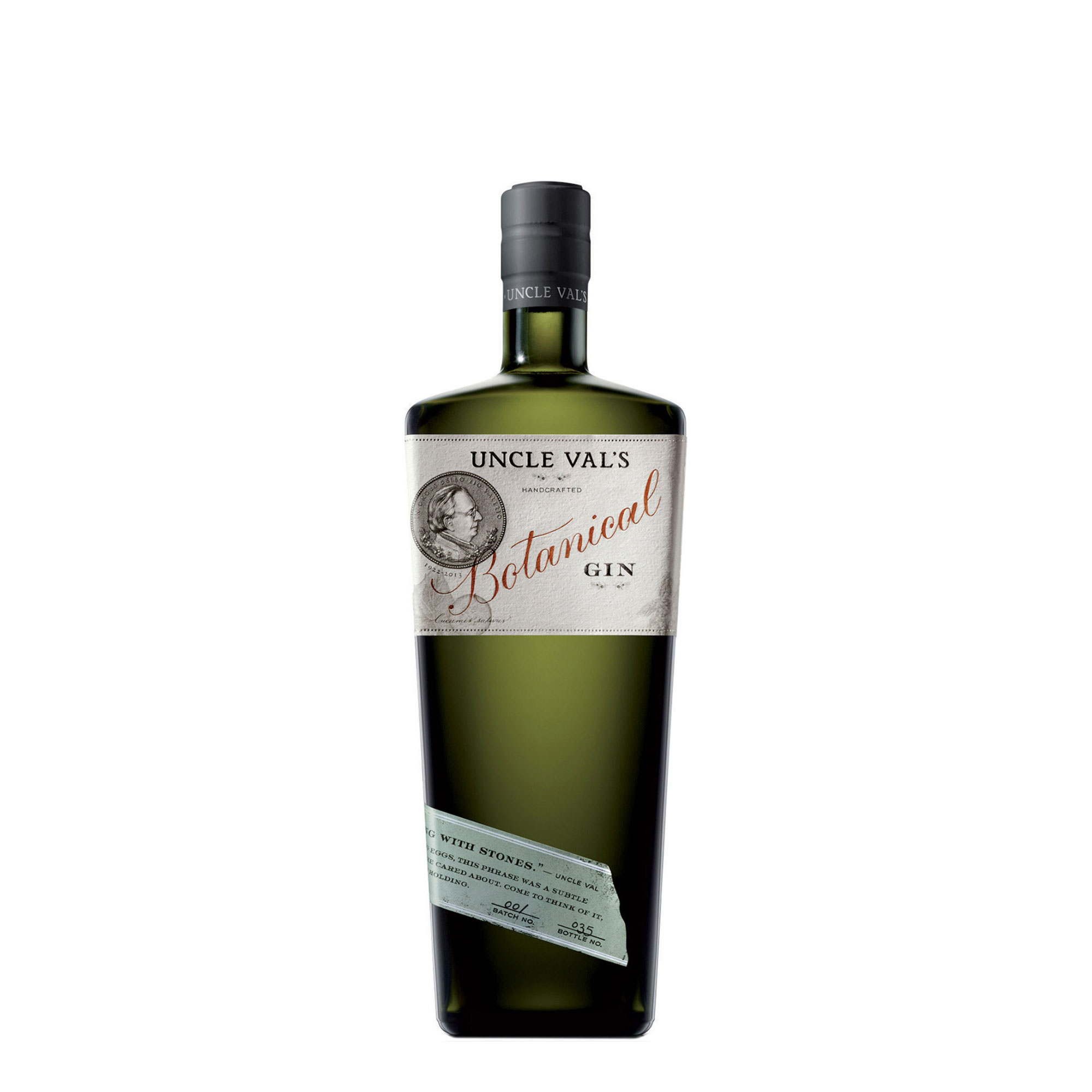 3 BADGE UNCLE VALS BOTANICALS 45&deg; cl 70