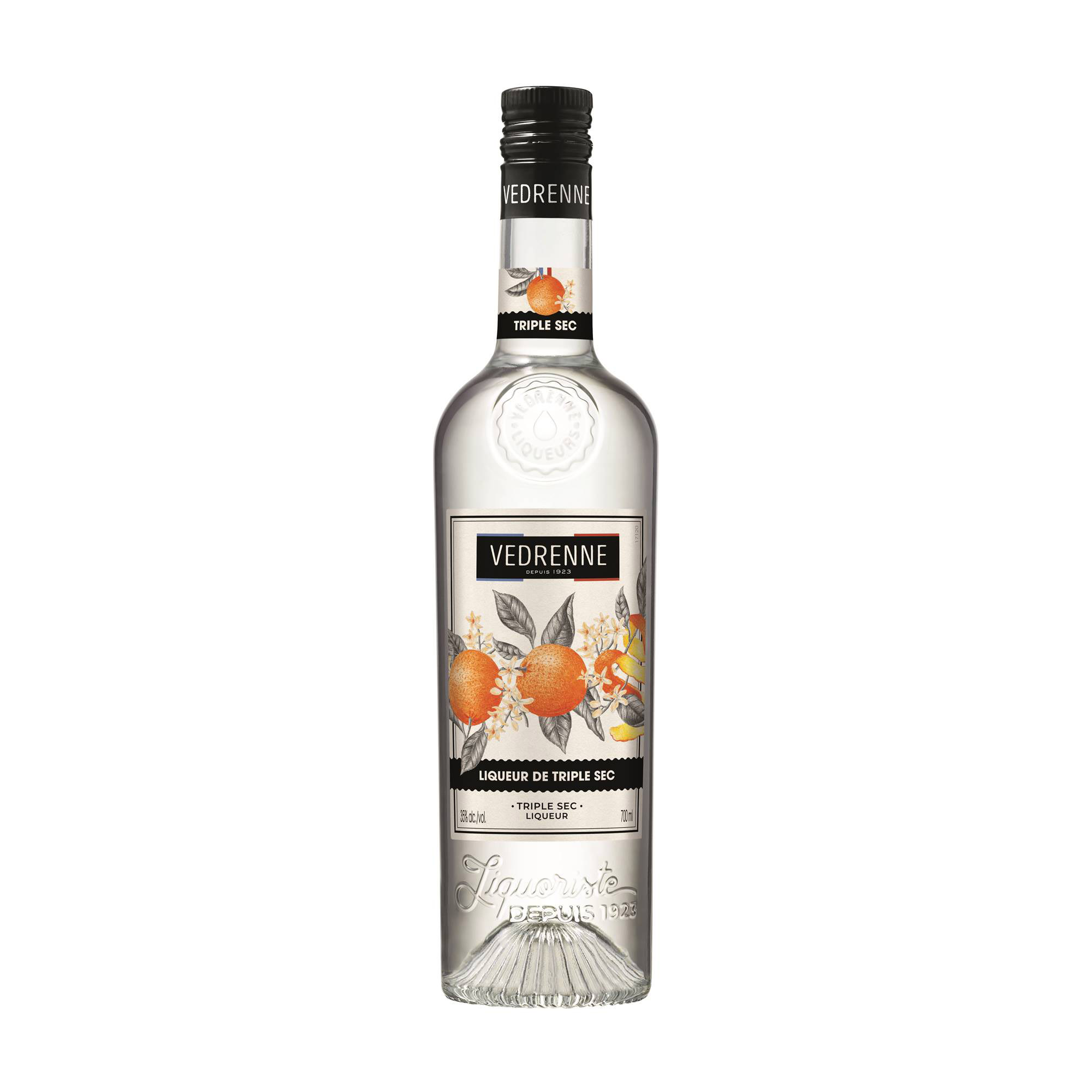 VEDRENNE LIQUORE CURACAO TRIPLE SEC 25° CL 70