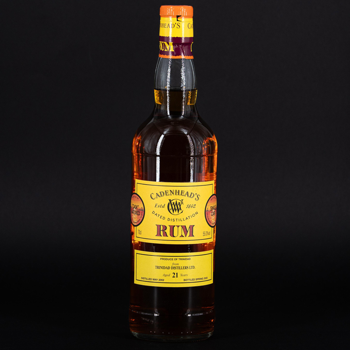 Cadenhead’s Rum – Trinidad 21 yo – 55%