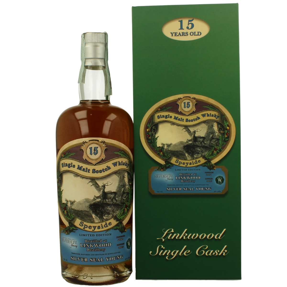 Silver Seal Whisky Linkwood 15 yo 2007 – 57,2%