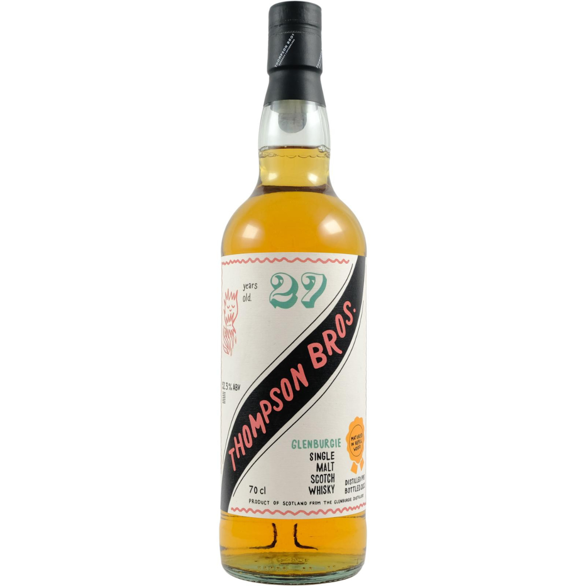 Thompson Bros – Glenburgie 1995 27 yo for Beija Flor – 52,3%