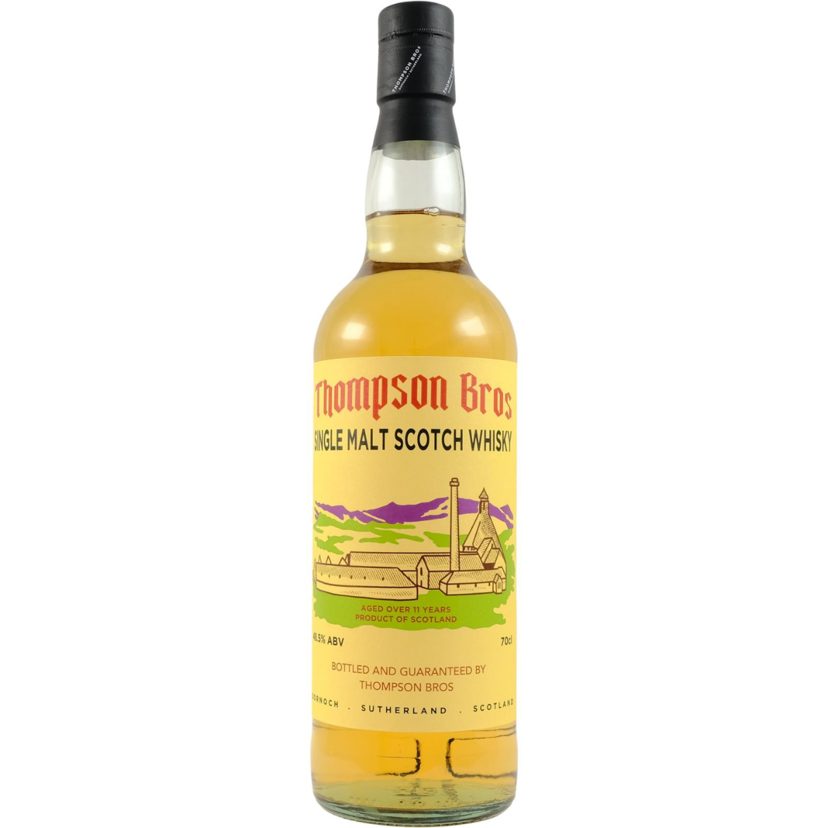 Thompson Bros – Highland Single Malt 2011 11  yo – 48,5%