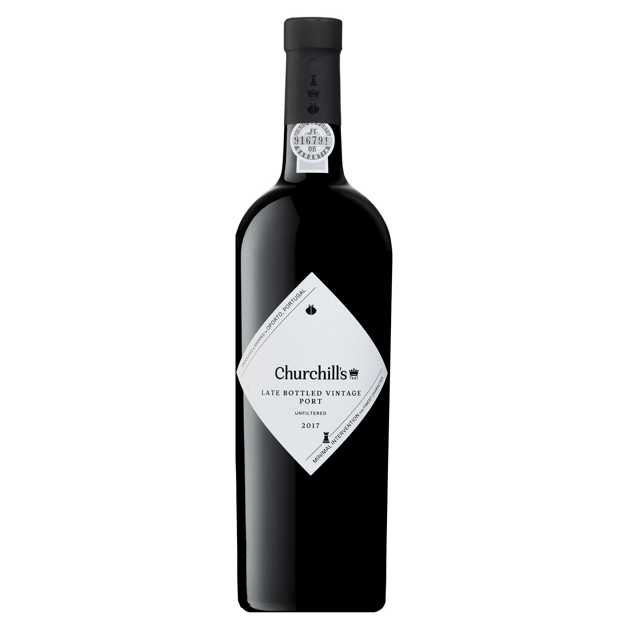 CHURCHILL&rsquo;S PORT LATE BOTTLED VINTAGE 2017 19,5&deg; CL 75