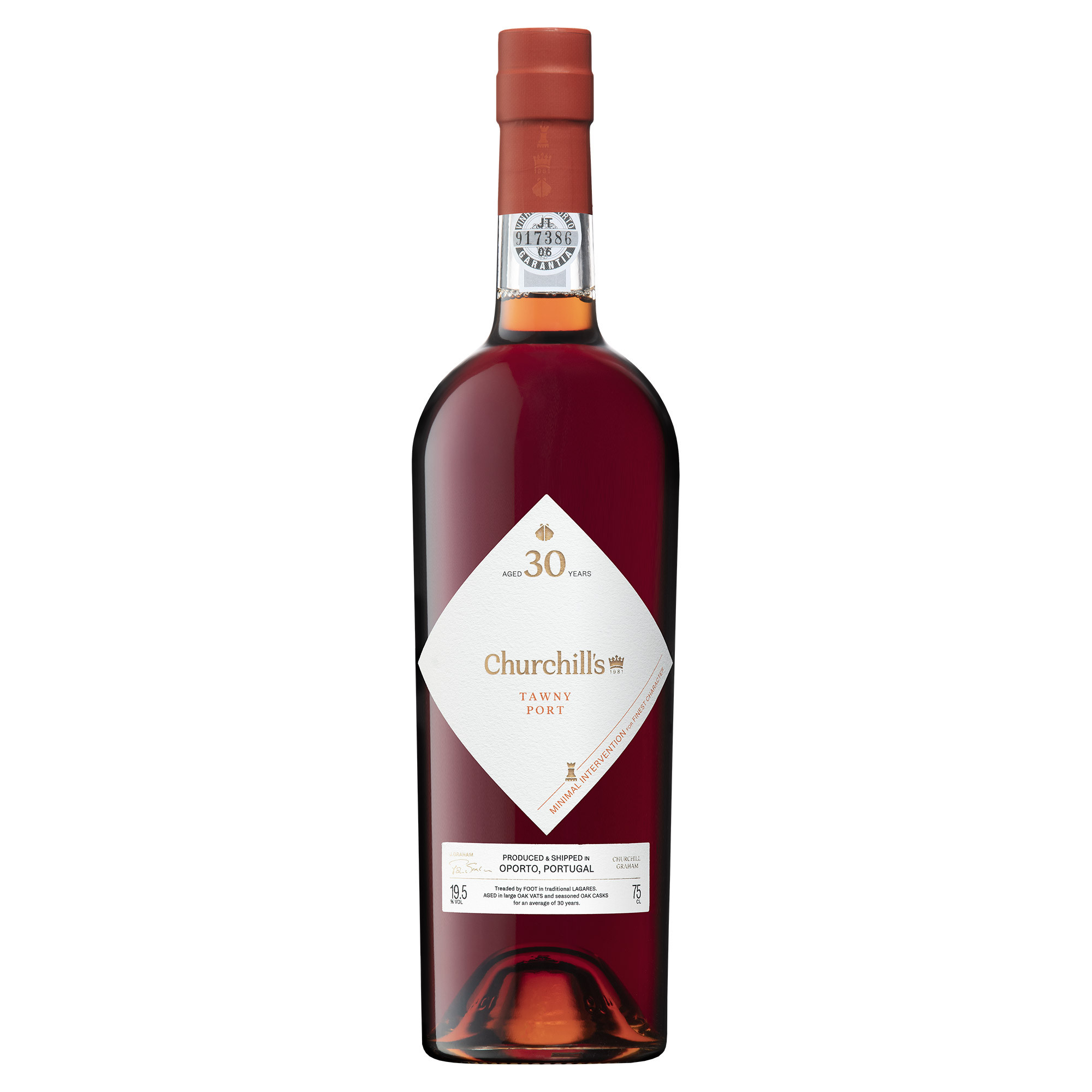 CHURCHILL&rsquo;S PORT TAWNY 10YO 19,5&deg; CL 75
