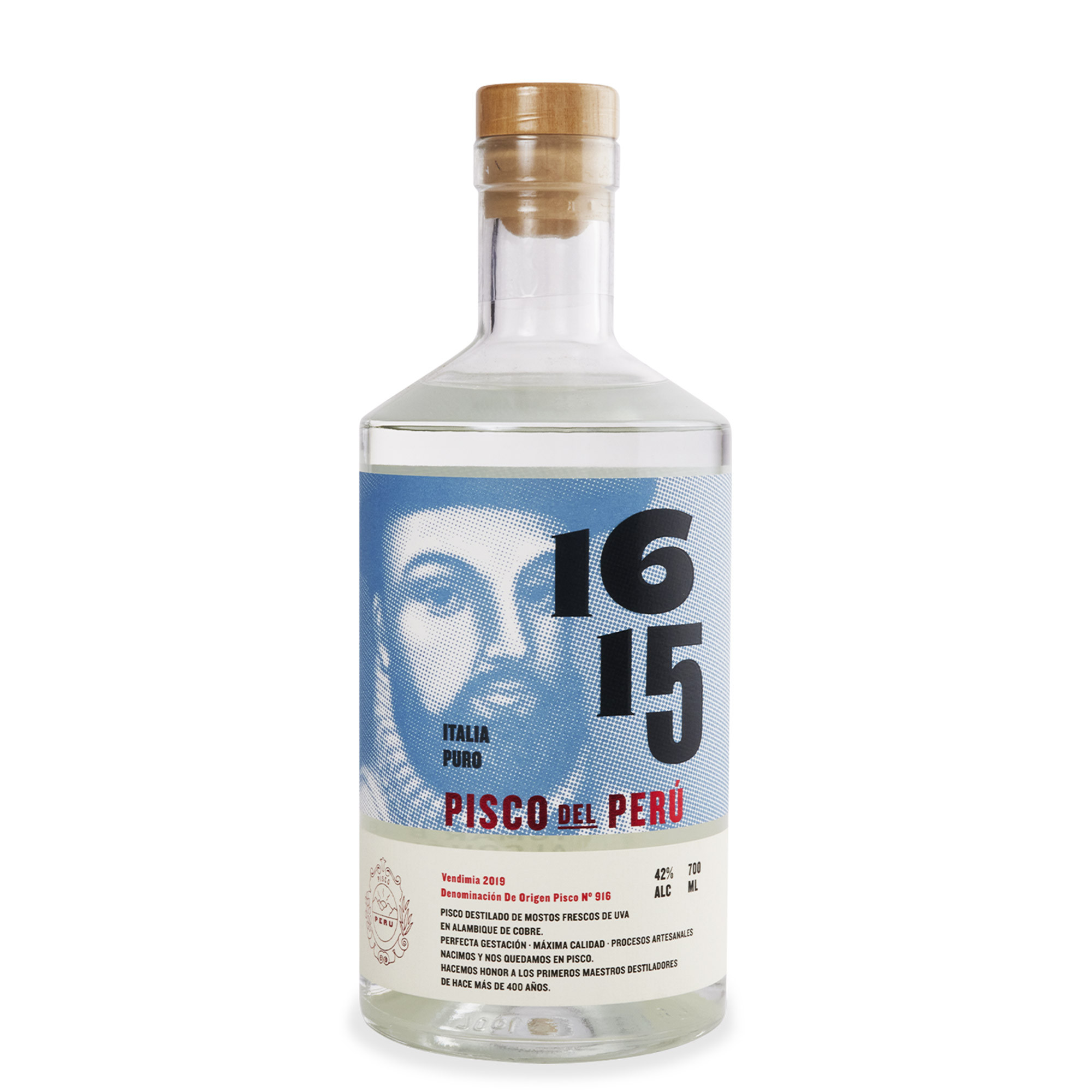 1615 PISCO PURO ITALIA 42° CL 70