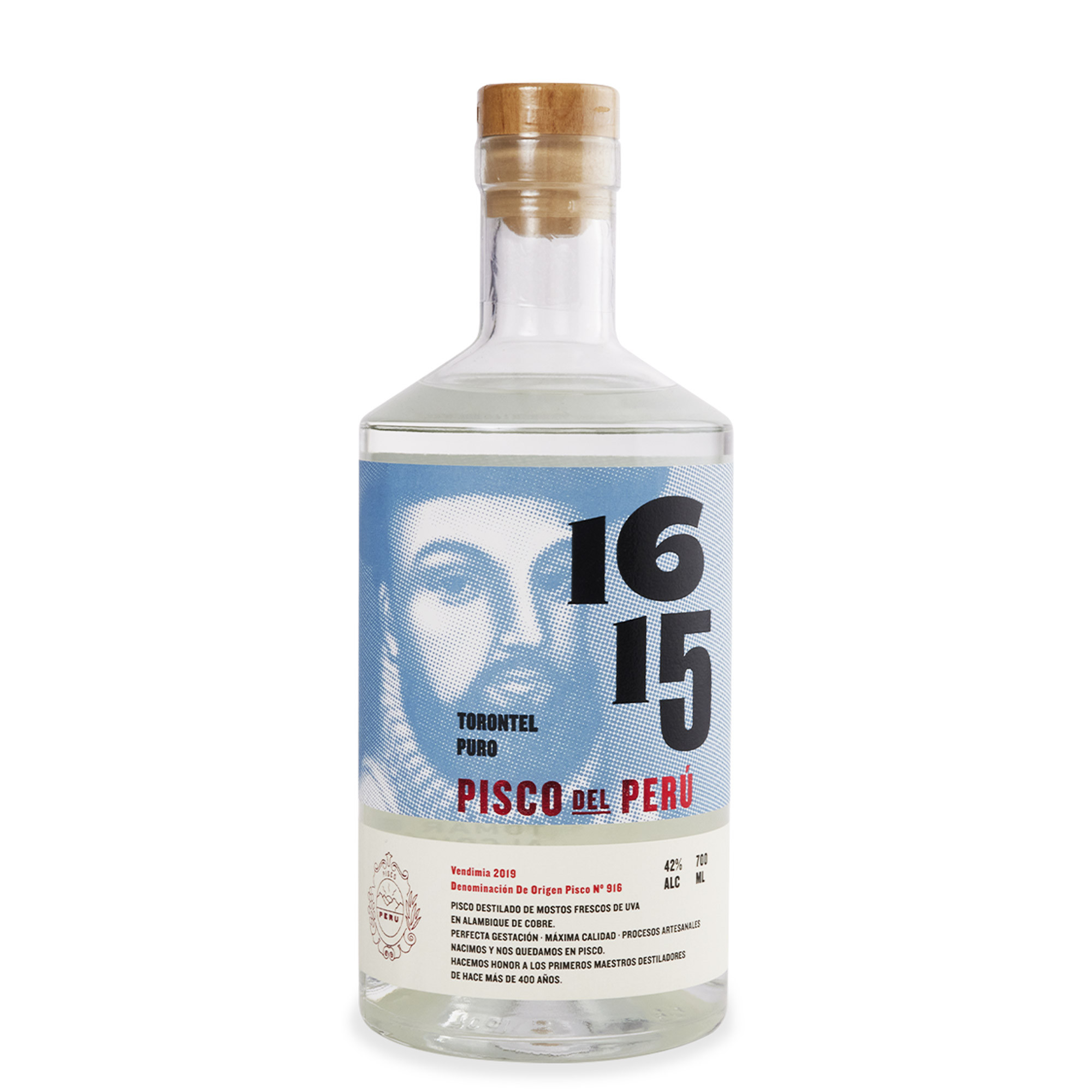 1615 PISCO PURO TORONTEL 42° CL 70