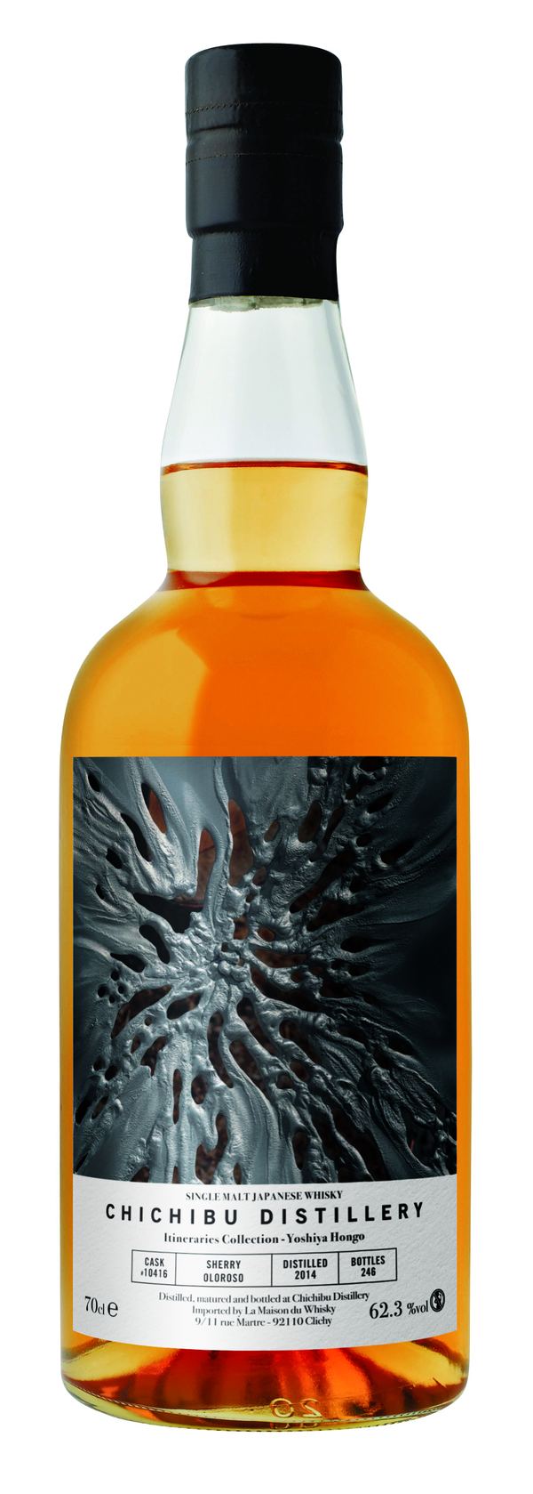 CHICHIBU 10YO 2014 SINGLE CASK #10416 SHERRY OLOROSO ITINERAIRES 62,3° CL 70