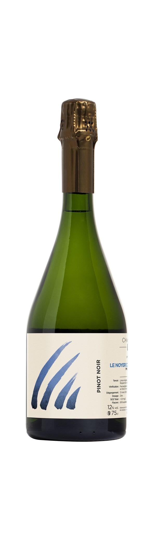 INSU LE NOYER DE L&rsquo;ORME DU NORD 1ER CRU BRUT NATURE PINOT NOIR 2021