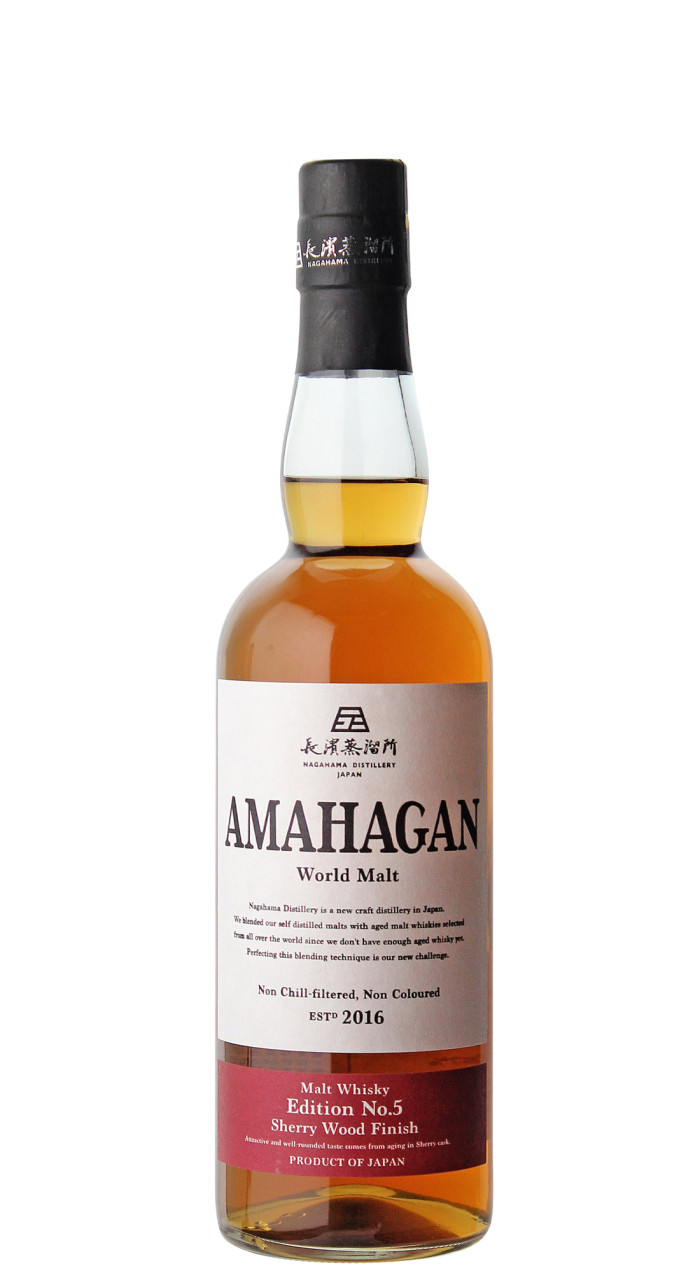 AMAHAGAN ED. No. 5 SHERRY CASK FINISH 47° CL 70