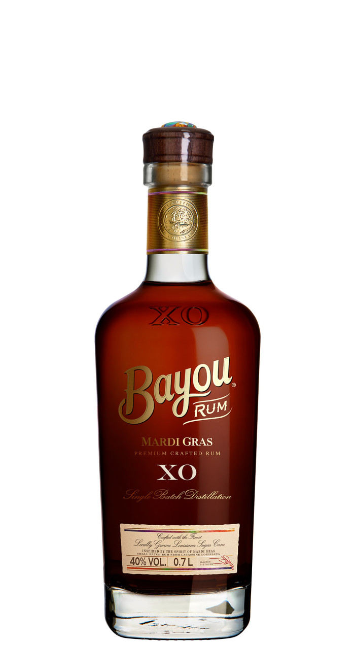BAYOU XO MARDI GRAS GIFT BOX 40° CL 70