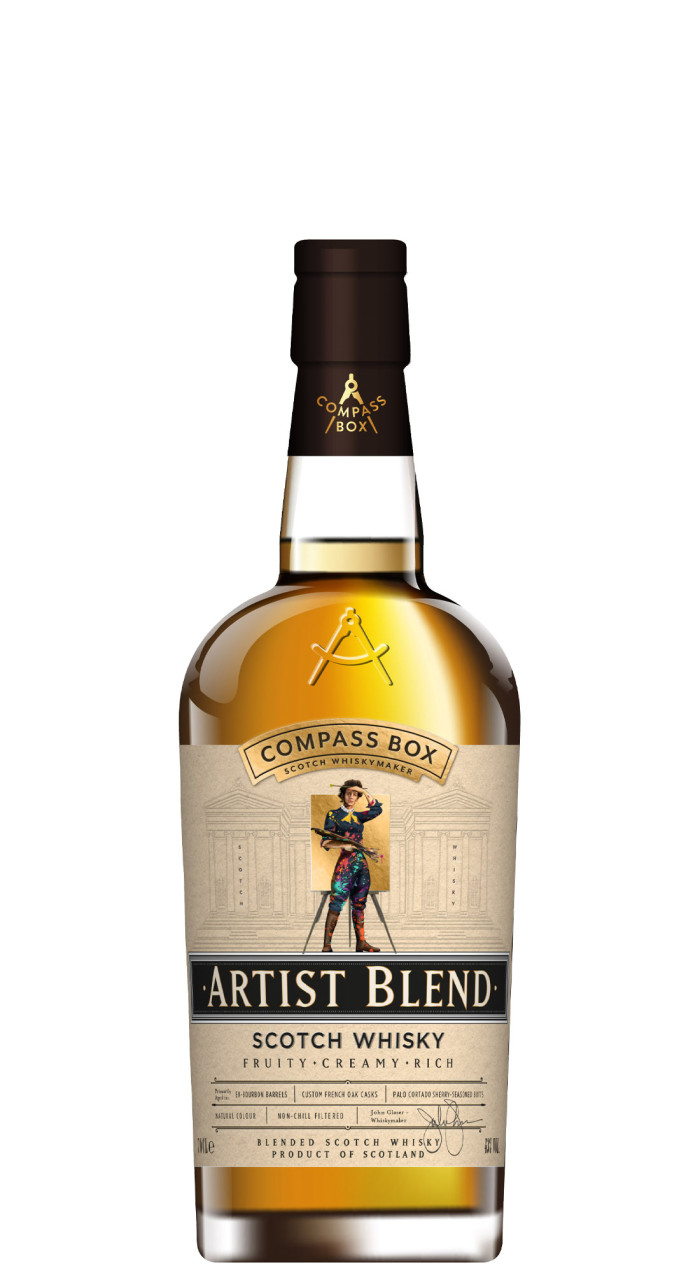 COMPASS BOX  ARTIST  BLEND 43° cl 70