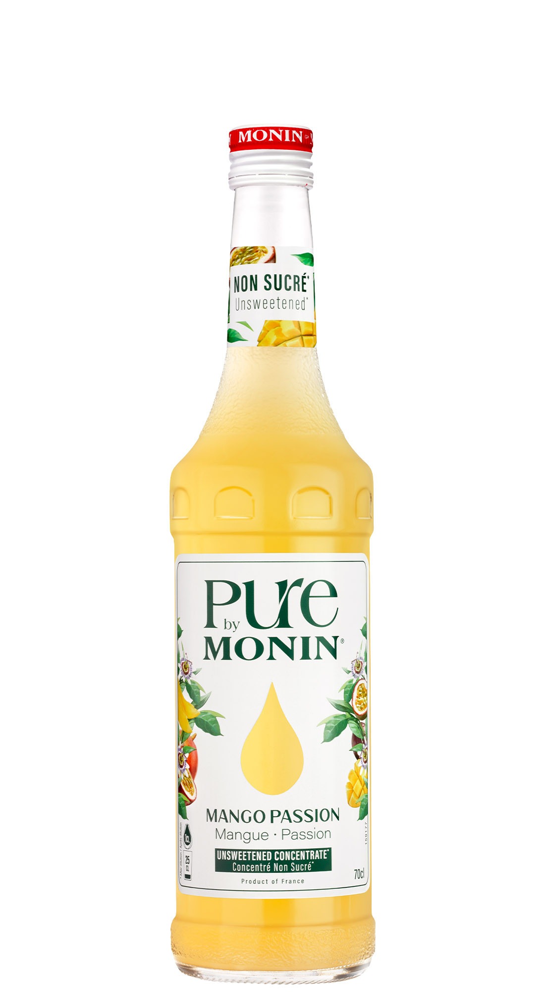 MONIN PURE MANGO & FRUTTO DELLA PASSIONE CL 70