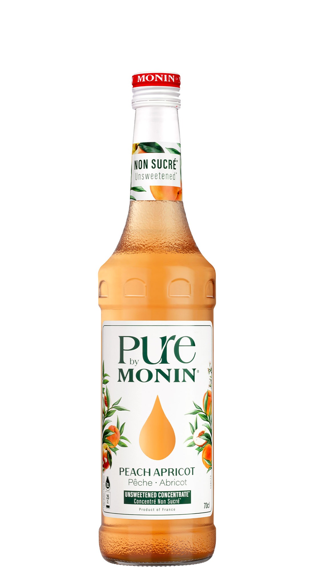 MONIN PURE PESCA & ALBICOCCA CL 70