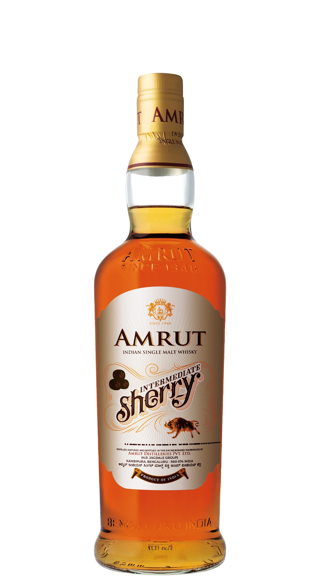AMRUT INTERMEDIA SHERRY 57,1&deg; CL 70