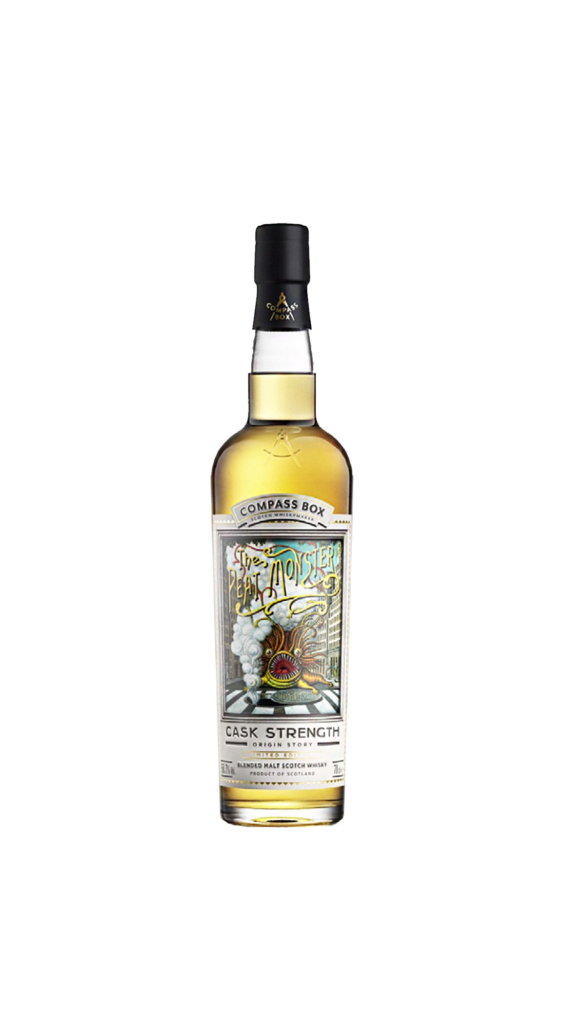 COMPASS BOX THE PEAT MONSTER CASK STRENGTH 56,70° CL 70