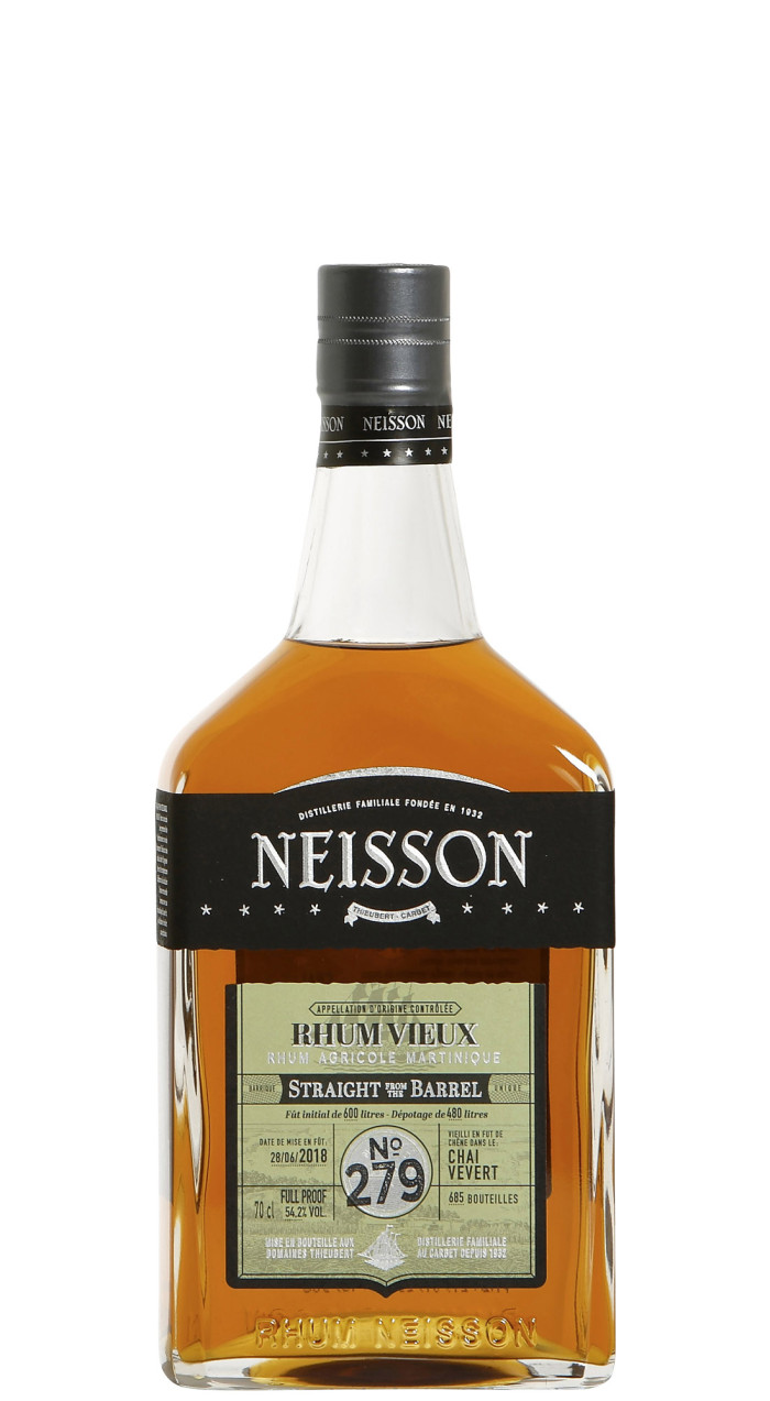 NEISSON RHUM VIEUX SFTB CHAI VEVERT 54,2° CL 70